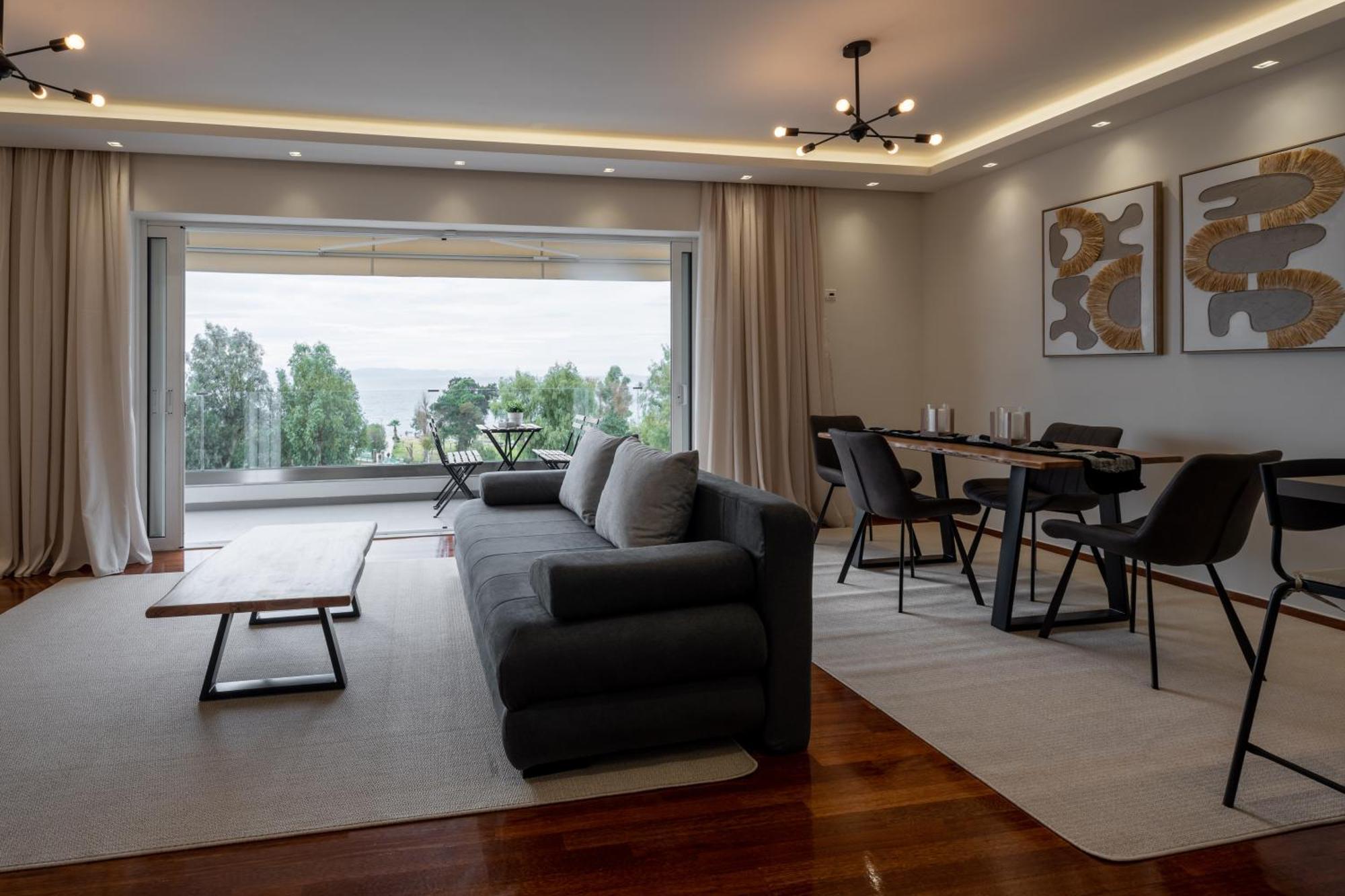 Sesilia Sea View Apartment Atenas Exterior foto